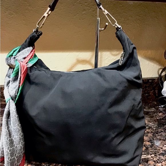 Gucci Canvas Hobo Travel Bag - Picture 1 of 10